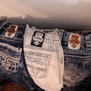 Men Rock Revival Jeans